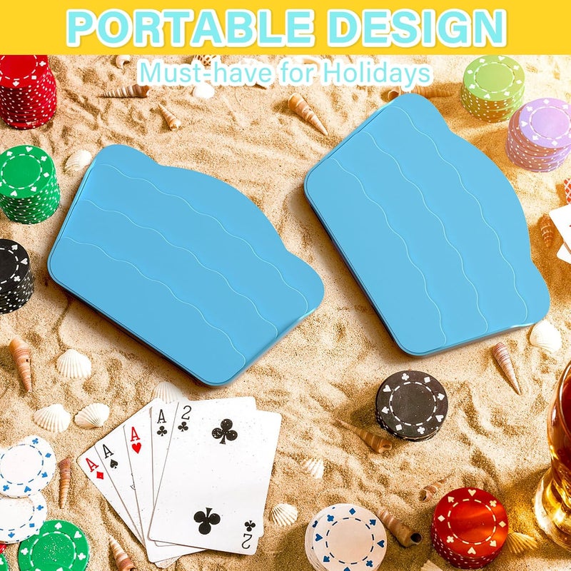 Tenyond Card Holders for Playing Cards - 2 Pack Playing Card Holder w/Foldable Stand for Stocking Stuffer, Travel Games, for Seniors, Little Hand or Arthritis Hand, UNO, Poker, Holidays Game Nights - Image 5